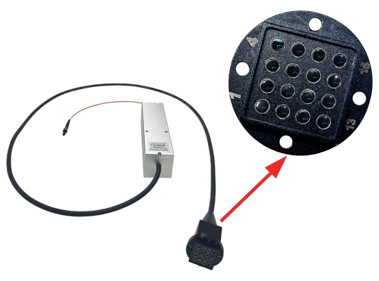 1&times;16 多模光開關（可見光波段，陣列輸出） - 廣西科毅光通信